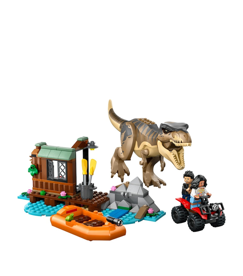 Lego Jurassic World T. rex River Escape building set, UK version