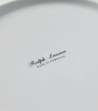 Ralph Lauren Astor salad plate with metallic decals, 21.5cm diameter, imported from the UK