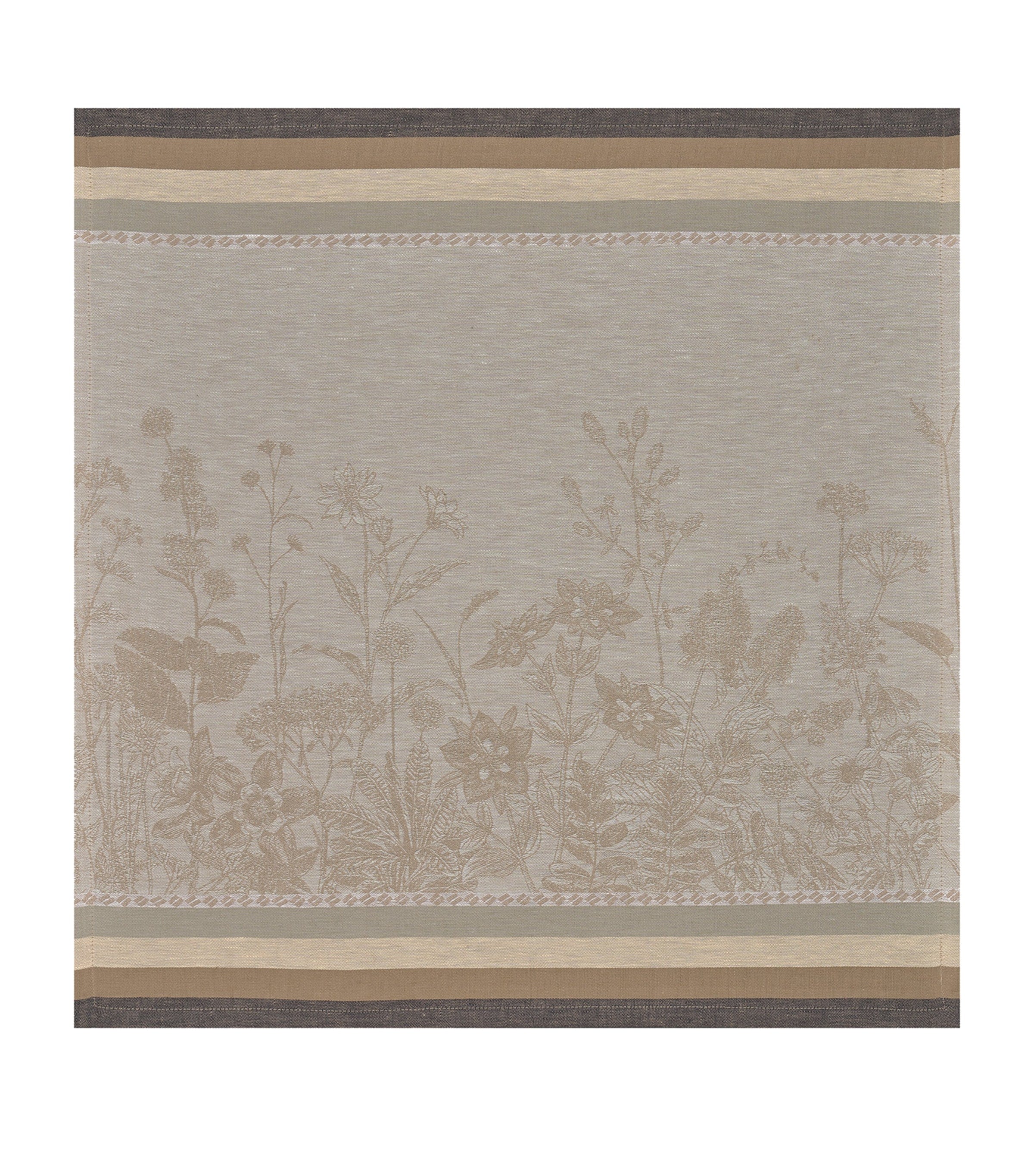 Le Jacquard Français linen napkin Instant Bucolique 58cm x 58cm, UK version