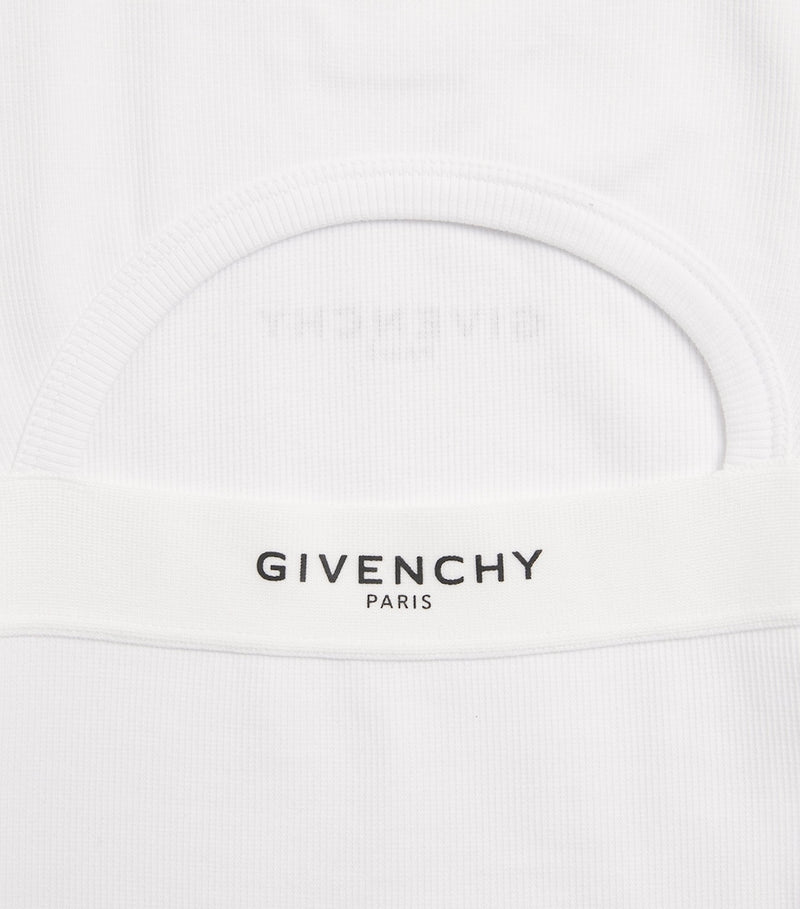Givenchy Kids stretch-cotton logo short-sleeve dress 4-12+ years, UK version