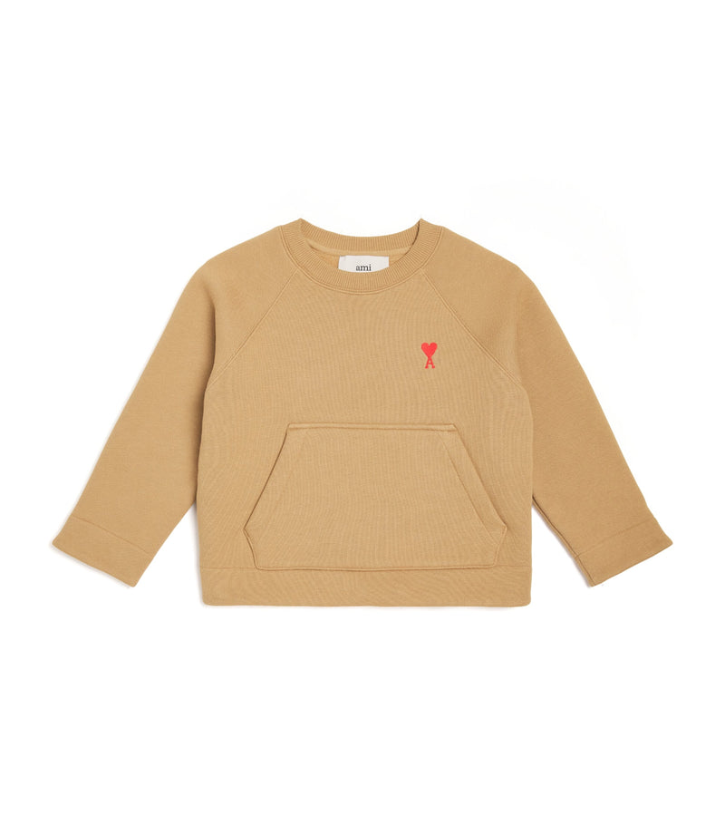AMI Paris cotton Ami de Coeur sweatshirt 4-12 years - British product