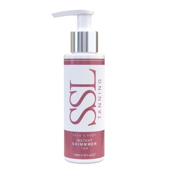 SSL instant shimmer tan face and body 100ml (British brand)