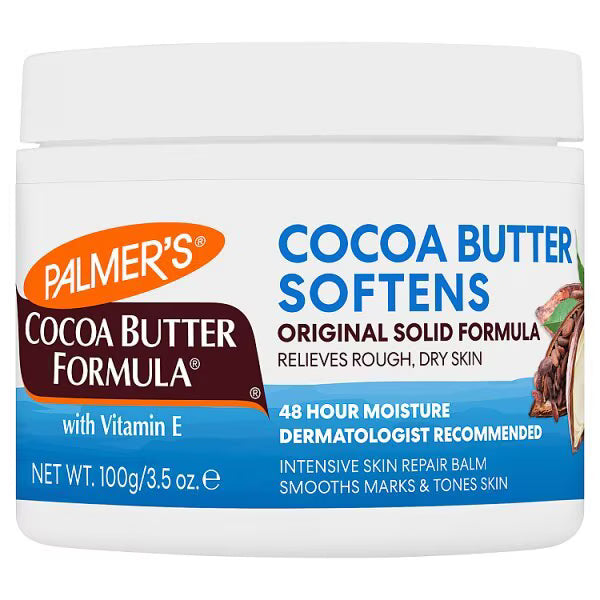Palmer's Cocoa Butter Original Solid Formula 100g, imported from the UK