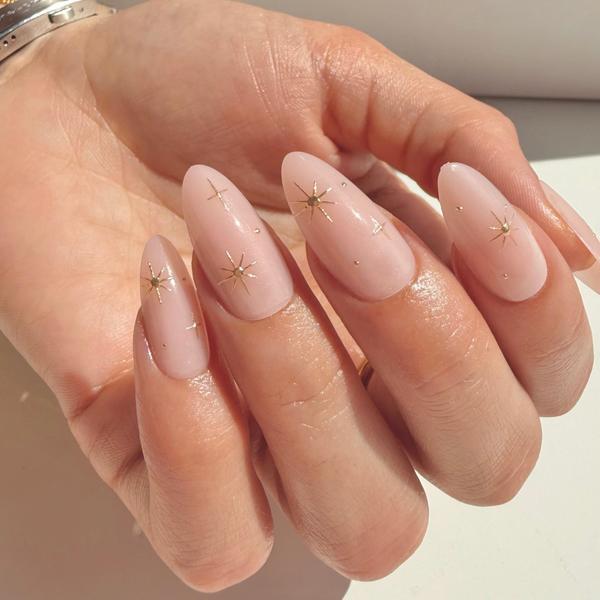 House of Amor Golden Hour Press On Nails Long, UK version