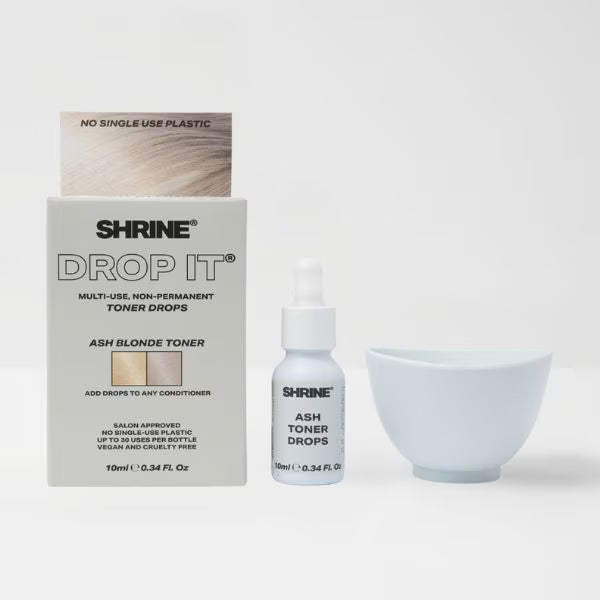 Shrine Ash Blonde Hair Toner Drops 30 uses - British product