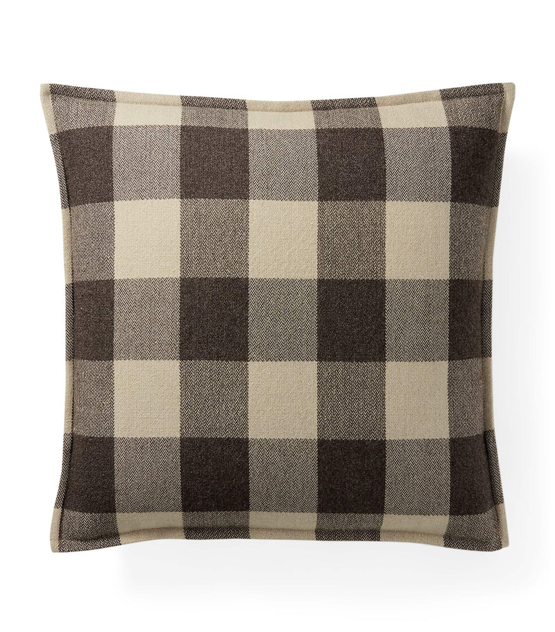 Ralph Lauren Home wool check Joshua cushion 50cm x 50cm, imported from the UK