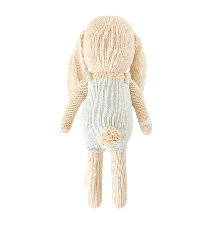Cuddle + Kind cotton knit bunny soft toy 33cm - British product