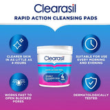 Clearasil ultra rapid action spot pads 65pc - British product