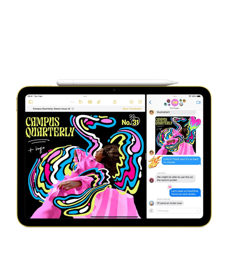 Apple iPad 11-inch 128GB Pink tablet - British product