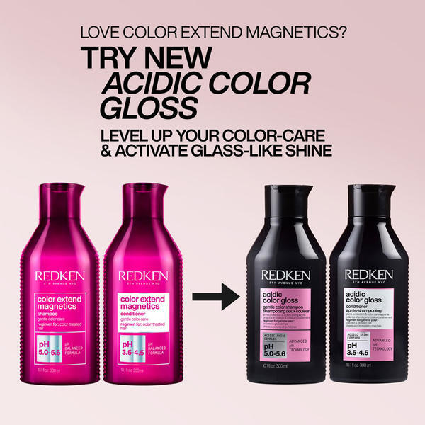 Redken Acidic Color Gloss Conditioner Duo Pack, imported from the UK
