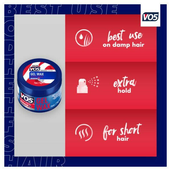 VO5 Extreme Style Gel Wax 75ml GOODS Sainsburys   
