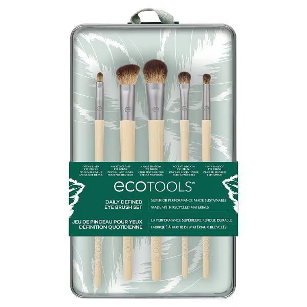 Eco Tools Daily Defined Eye Kit 5 Piece Brushes - British product