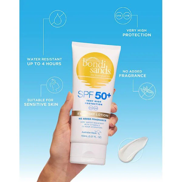 Bondi Sands Sunscreen Lotion SPF 50+ 150ml - British product