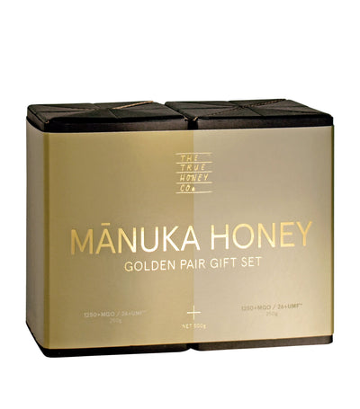 The True Honey Co Golden Pair Manuka Honey Gift Set 500g