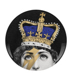 Fornasetti Tema e Variazioni No 389 wall plate 26cm - British product