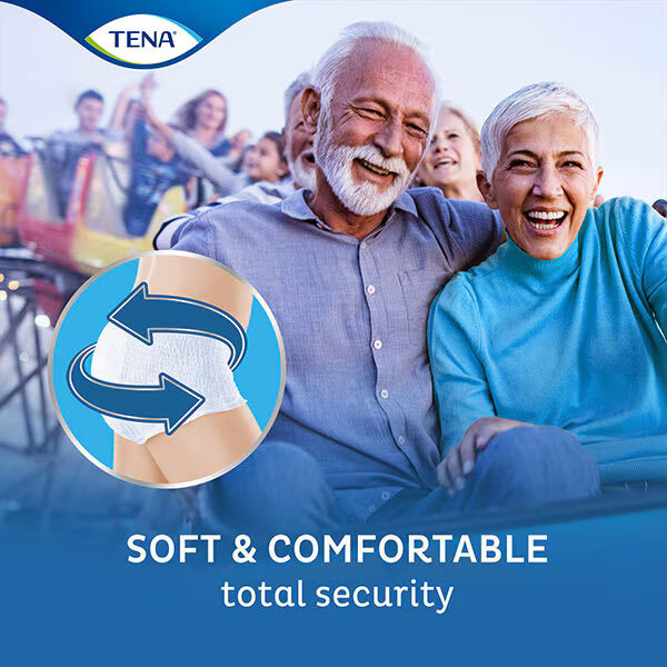 TENA Pants Plus XL 12 pack (British brand)