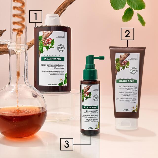 Klorane Shampoo with Quinine and Organic Edelweiss for Thinning Hair   200ml - McGrocer