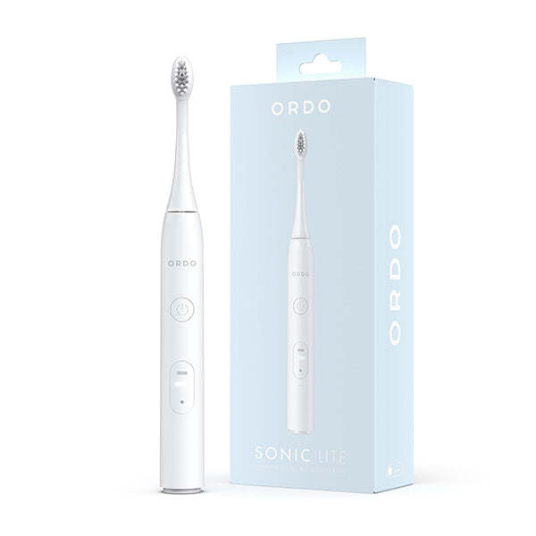 Ordo Sonic Lite Electric Toothbrush Snow, imported from the UK