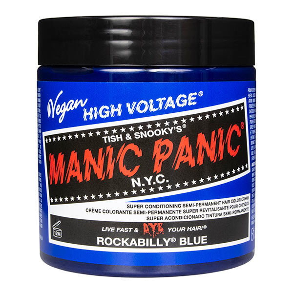 Manic Panic Blue hair dye 237ml, imported from the UK