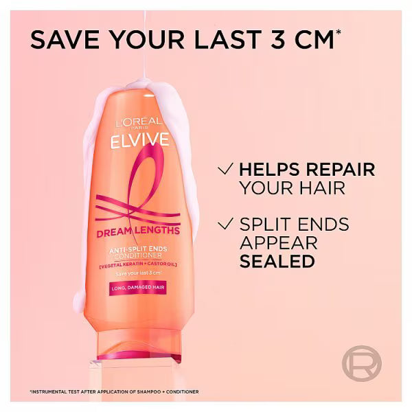 L'Oréal Paris Dream Lengths Conditioner 300ml (British brand)