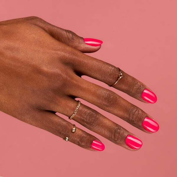 Semilac neon raspberry gel polish 7ml (British brand)