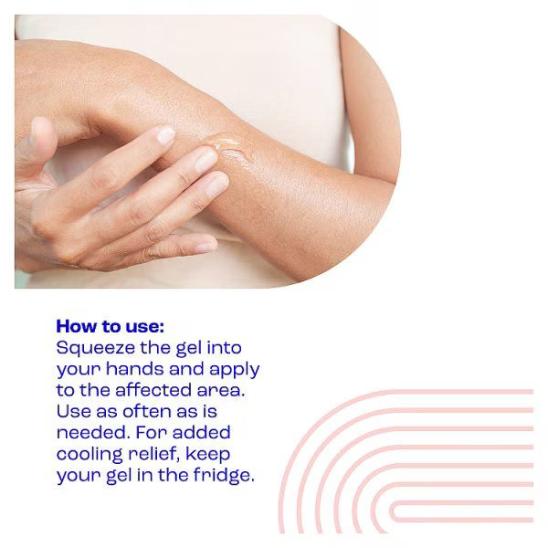 E45 Itch Relief Gel for Dry Skin - British product