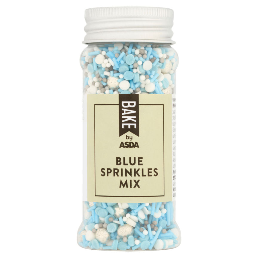 BAKE by ASDA Blue Sprinkles Mix 70g - McGrocer