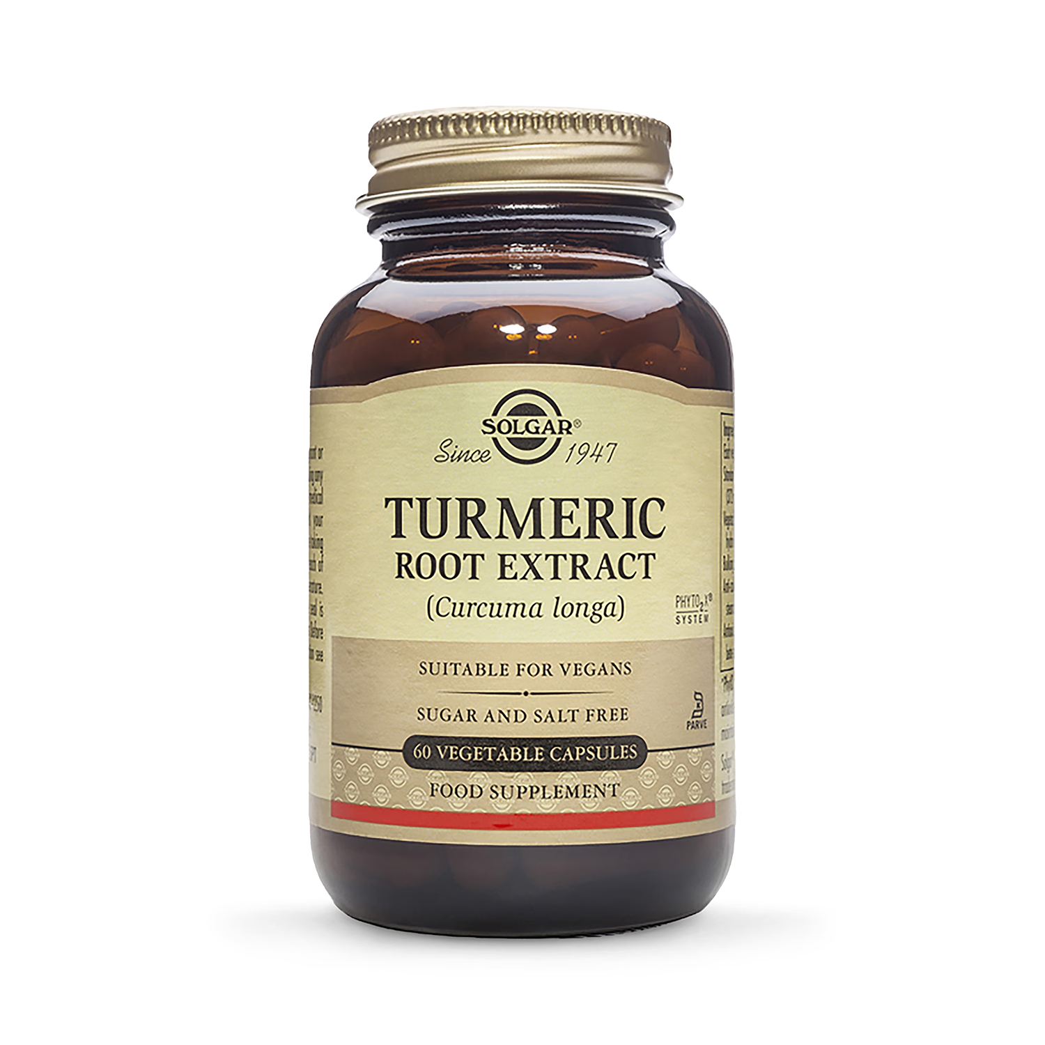 Solgar Turmeric Root Extract 60 Vegi Capsules (British brand)