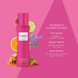 Bespoke Woman Perfume Mist Raspberry Sugared Almond - British product