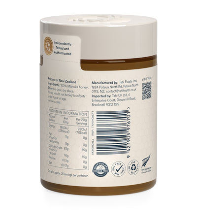 Miel de Manuka Tahi Honey UMF 10+ MGO 263+ 400g
