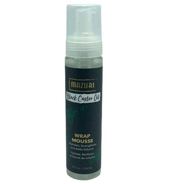 Mazuri Black Castor Oil Wrap Mousse, imported from the UK