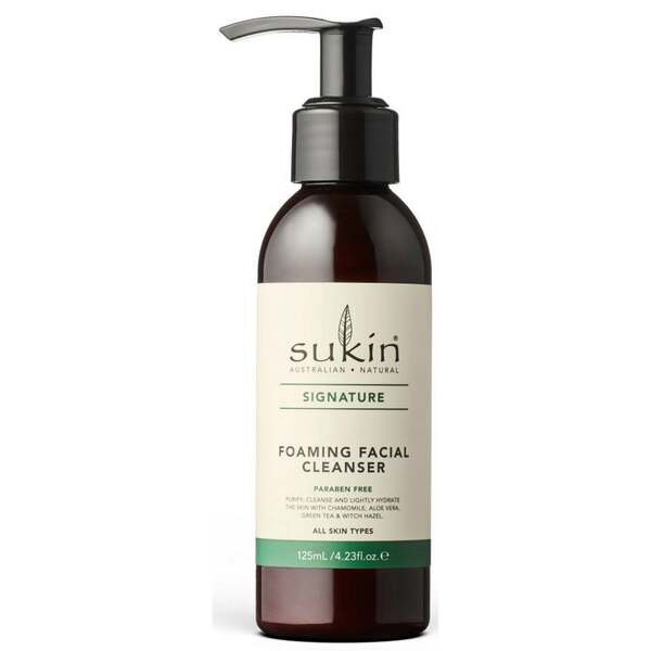 Sukin signature facial cleanser pump (British brand)