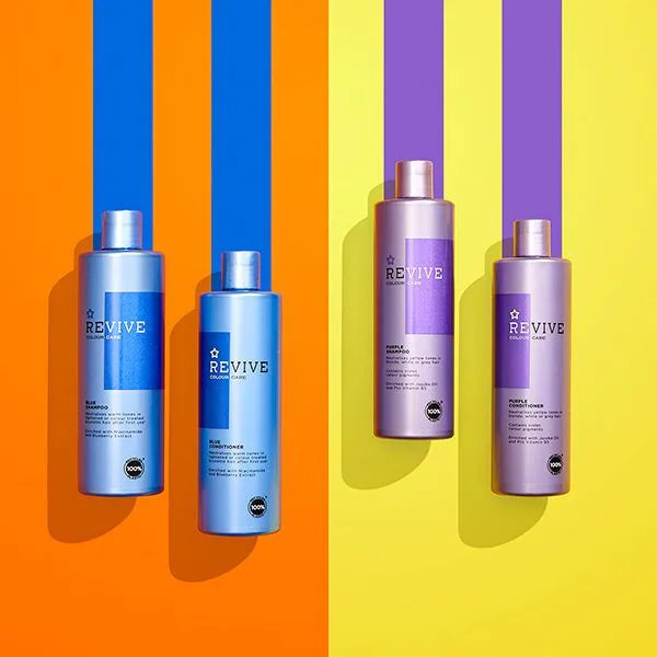 Superdrug Revive Purple Shampoo 400ml bottle (British brand)