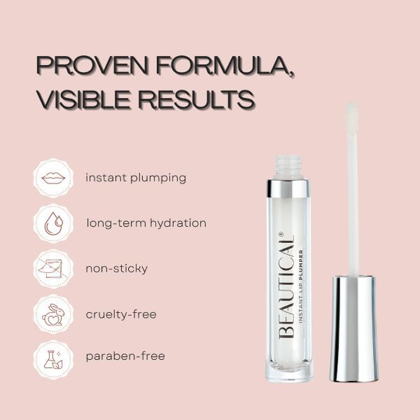BEAUTICAL Instant Lip Plumper lip treatment UK version