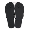 Superdrug black flip flops size M/L (British brand)