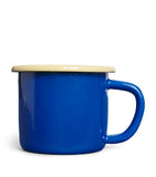 Enamel Plate in Assorted Bright Colours 18cm