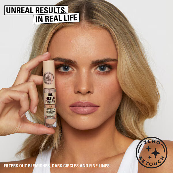 Revolution Filter Finish Concealer C9, imported from the UK