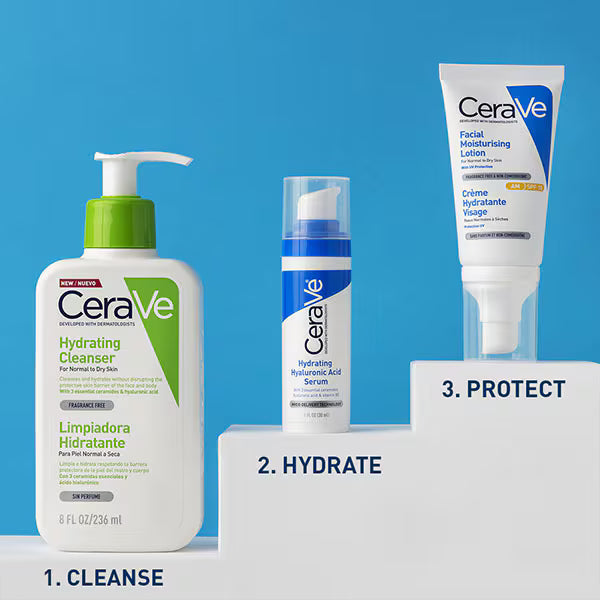 CeraVe Hydrating Hyaluronic Acid Gel Serum 30ml - British product