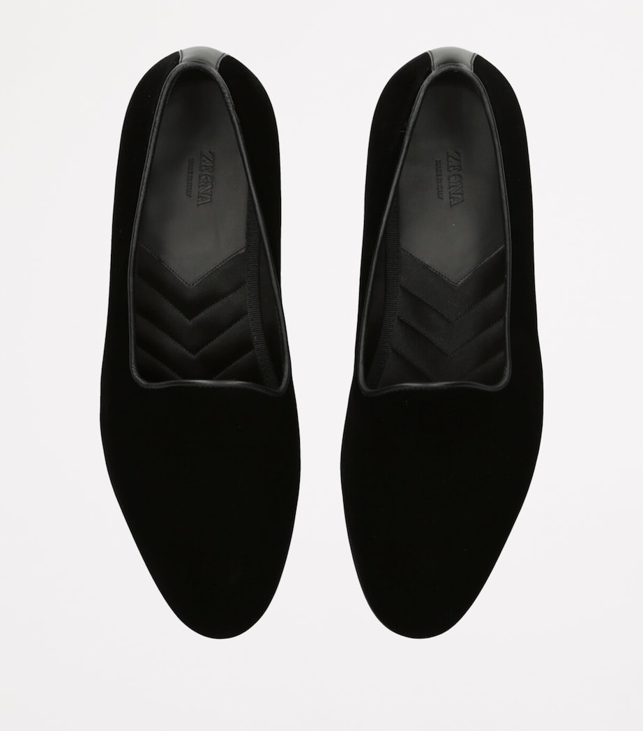 Zegna Velvet Gala Loafers (British brand)