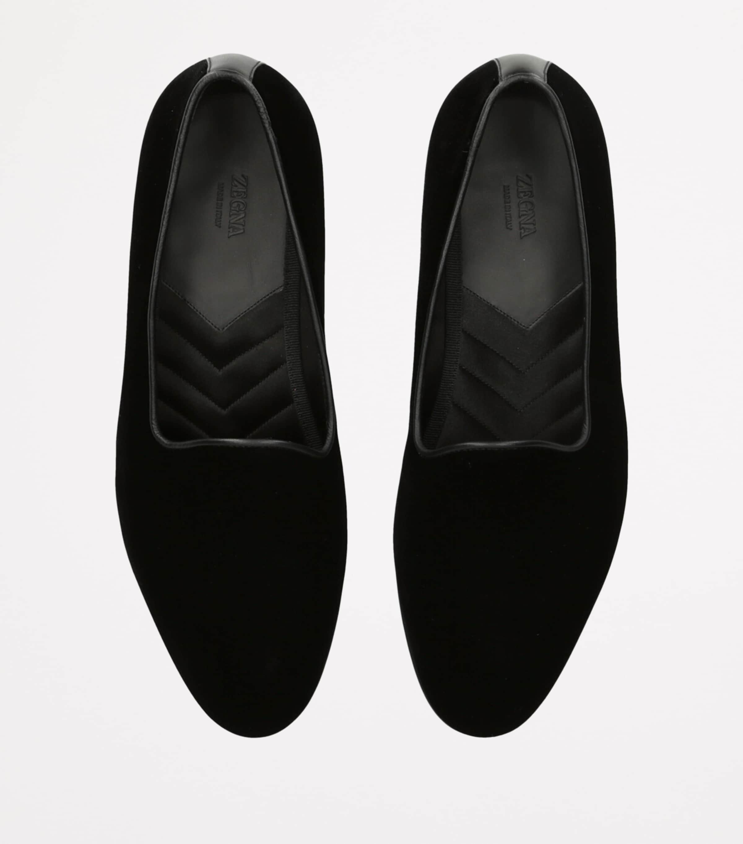 Zegna Velvet Gala Loafers (British brand)