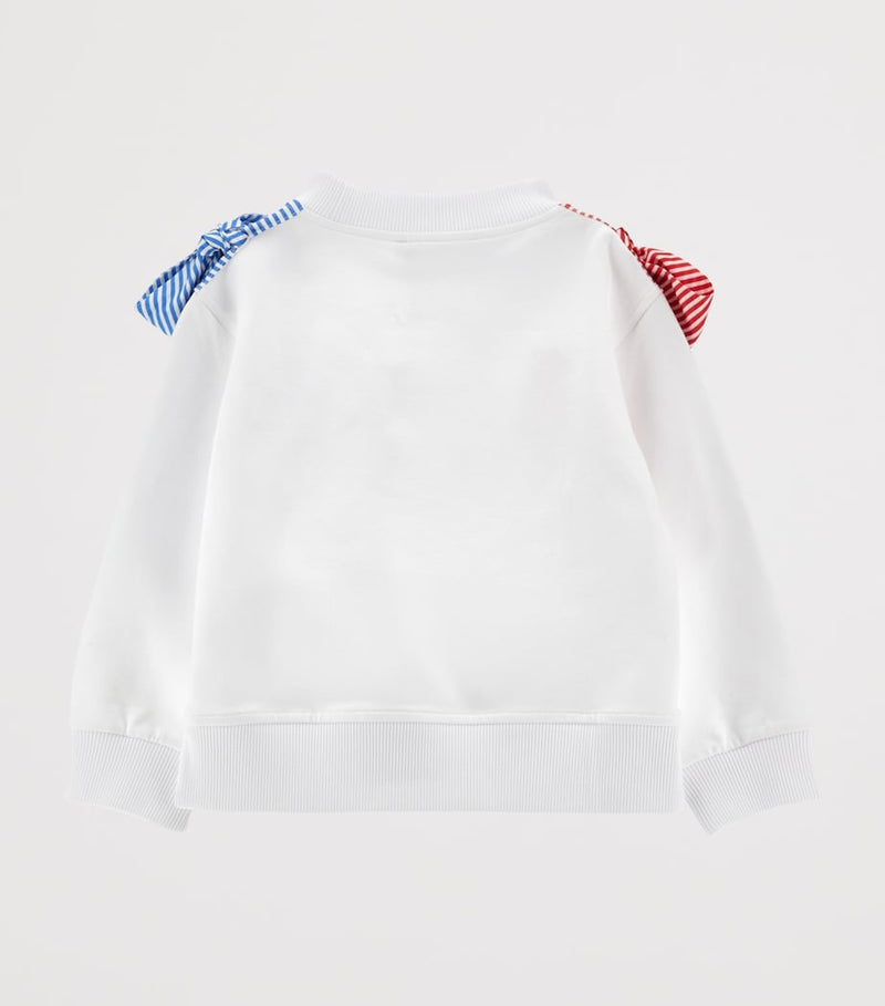 Monnalisa Hello Kitty stretch-cotton sweatshirt for children 2-12 years, imported from the UK