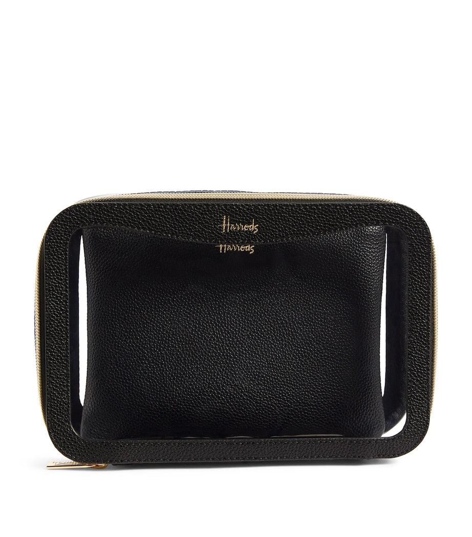 Harrods Transparent Oxford cosmetic bag, UK version