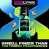 Lynx Fine Fragrance Aqua Bergamot Deodorant Spray 150ml, UK version