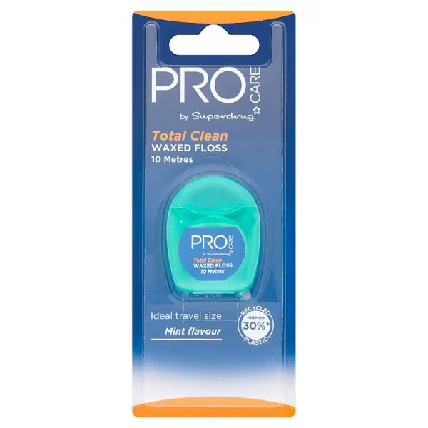 Superdrug ProCare Mini Dental Floss 10m (British brand)