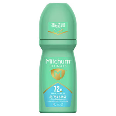Mitchum Ultimate Antiperspirant Cotton Burst Roll On 100ml