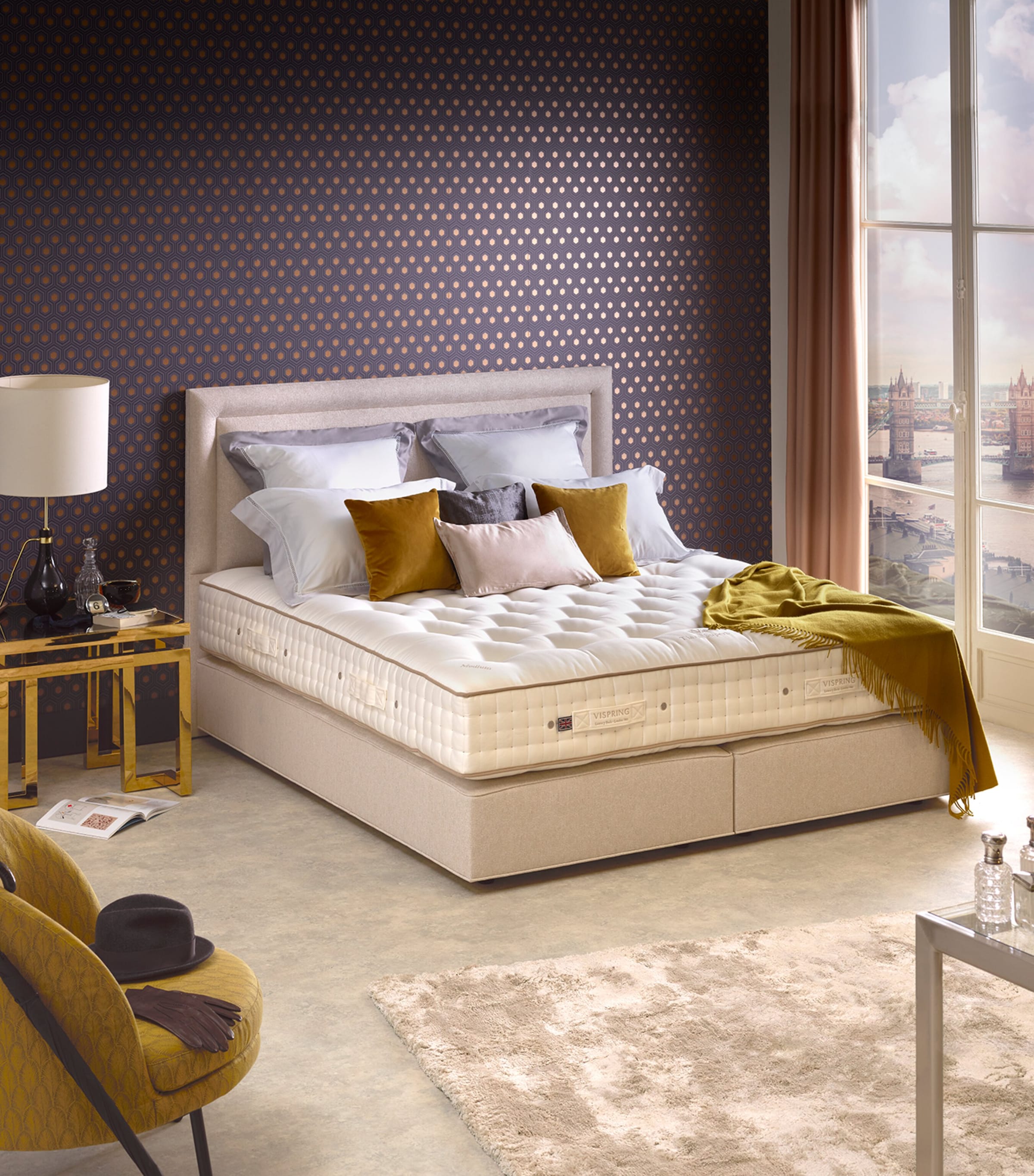 Vispring Firm Tiara Superb Mattress (150cm x 200cm)