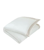 Gingerlily Silk Fern Vine Super King Duvet Cover (260cm x 220cm) - British product