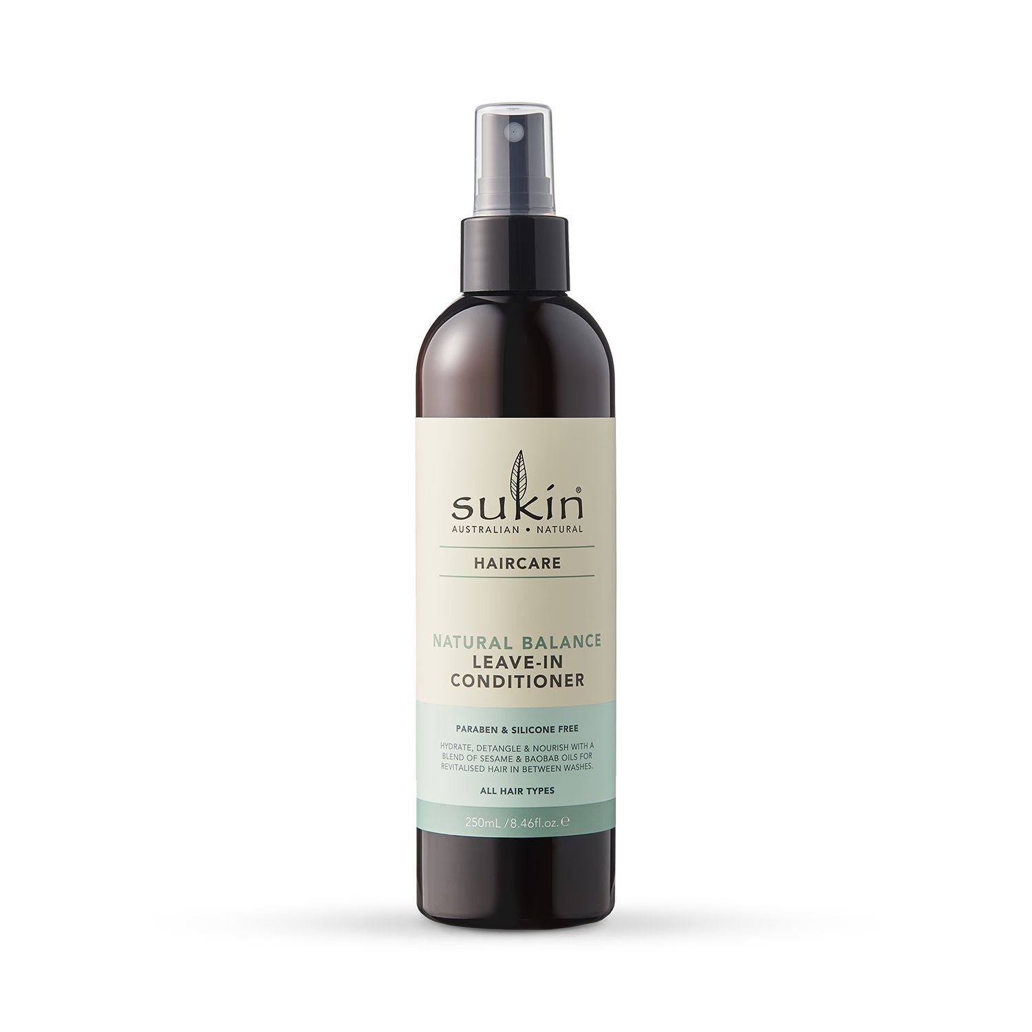 Sukin Natural Balance leave-in conditioner 250ml (British brand)