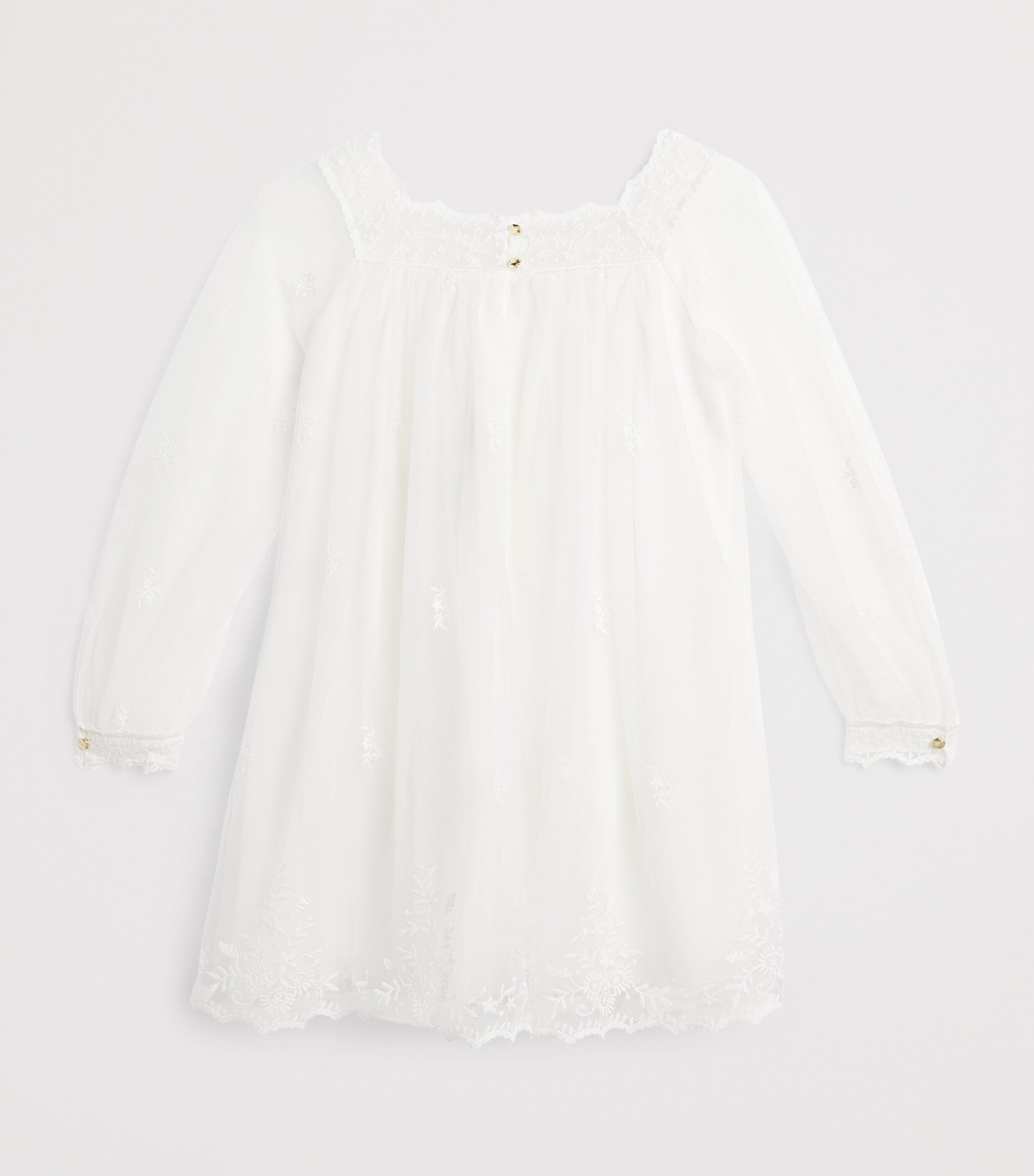 Chloé kids embroidered ceremony dress 4-14 years - British product