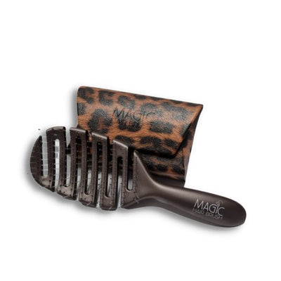 Magic Detangling Hair Brush Bronze with Wallet
